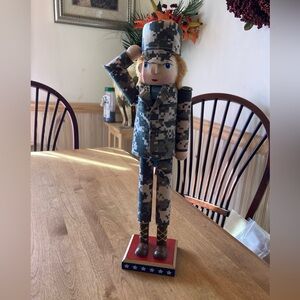Nantucket Distributing army man nutcracker